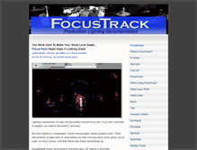 Tablet Screenshot of focustrack.co.uk
